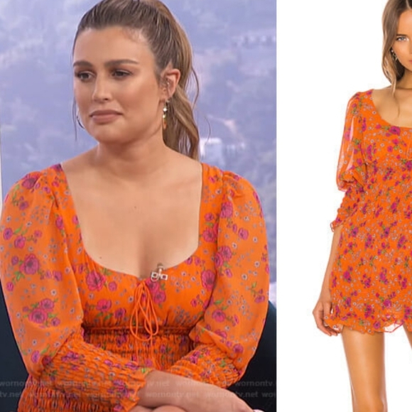 ❌SOLD❌ NEW For Love and Lemons Floral Mini Dress - Picture 7 of 8